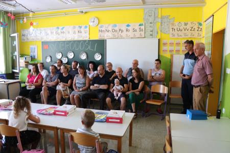 Prvi šolski dan na OŠ Šalovci 2